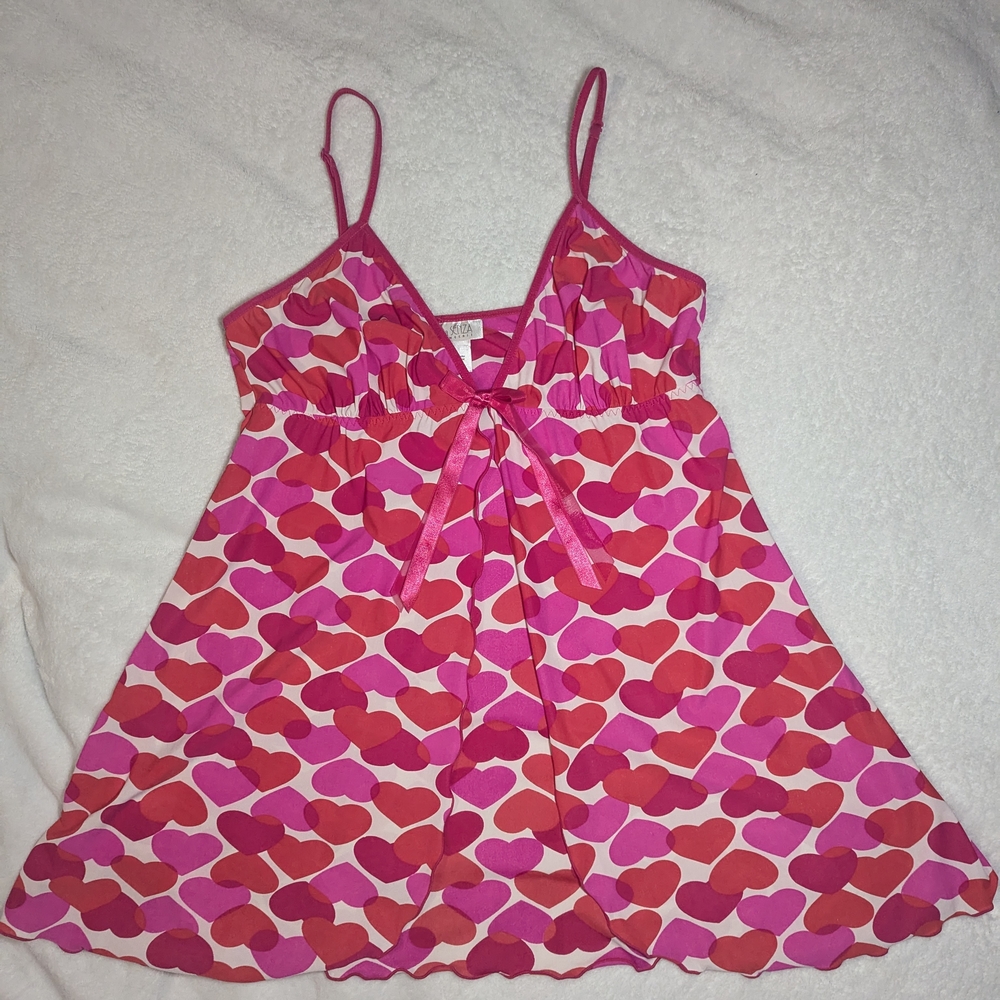 La SENZA Pink Heart Chemise